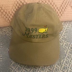 Vintage 1999 Masters Golf NWOT Augusta National Adjustable Hat